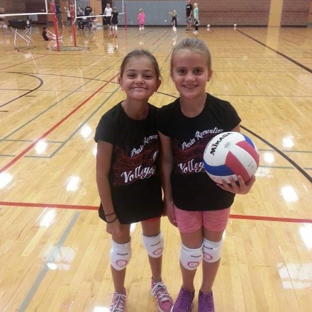 Volleyball Net at Beach Elevate Athletics Utah girls club